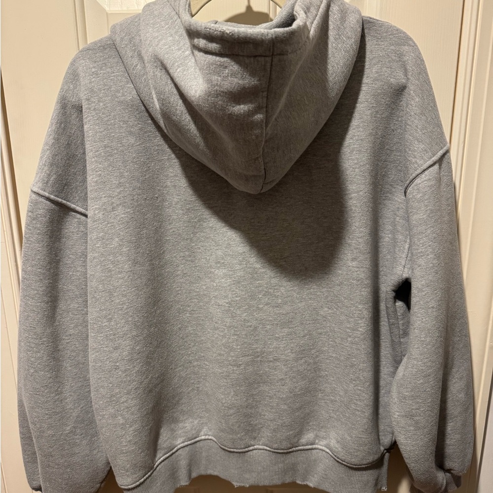 Anine Bing Gray "PARIS" Hoodie size small - Picture 5 of 6